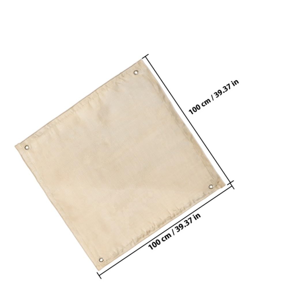 Toddmomy Manta Ignífuga Resistente al Calor para Camping Tapete Protector de Incendios para Barbacoa al Aire Manta Ignífuga para Picnic y Acampar Color Aleatorio