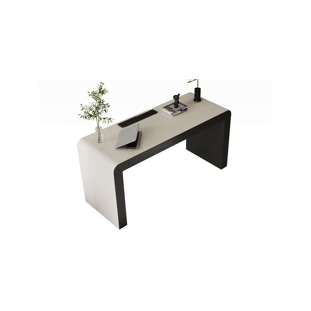 Schreibtisch Einfache Arbeitszimmermöbel aus Holz for Zuhause, geeignet for Firmenbüro-Arbeitsplätze Büro Desk(160cm)
