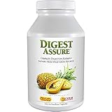 Andrew Lessman Digest Assure 60 Capsules – Comprehensive Blend of Powerful Natural Enzymes to Support and Enhance Digestive Health, Vegetarian-Sourced Enzymes, Small Easy to Swallow Capsules