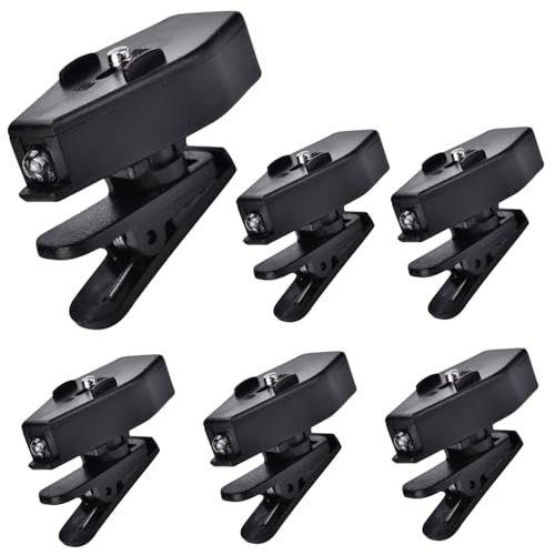 Luz de lectura para gafas universal y ligera con clip orientable pack de 6 unidades
