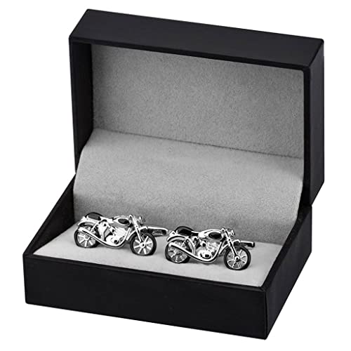 Motorcycle Cufflinks For Mens Shirt Cuff Buttons Enamel Cufflink Jewelry Wedding Party Cufflink Men (Color : A, Size : One Size) #TOP23