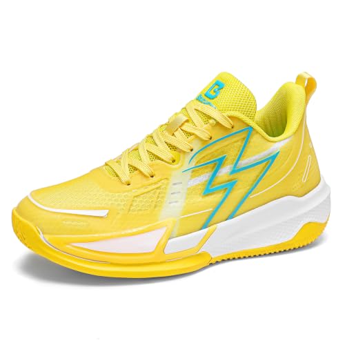 Image of Women Basketball Shoes Fashion Sneakers Comfortable Unisex Athletic Lightweight Non Slip Outdoor Sport Volleyball Shoes