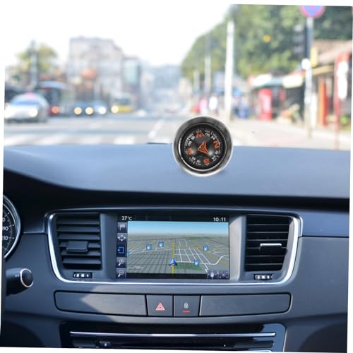 Brújula para tablero de auto BESPORTBLE con aumento convexo miniatura 3