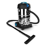 SCHMUTZVORBEUGUNG: An seiner integrierten 1000 Watt Steckdose mit IP54-Schutzklasse finden Werkzeuge wie Bohrmaschine, Kreissäge oder Schleifgerät Anschluss, sodass Staub, Späne und Sägemehl ohne große Schmutzentwicklung eingesaugt werden können.