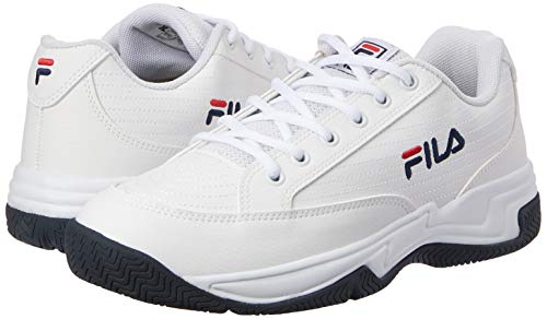 Tênis Fila Grand Prix, Masculino, Branco/Vermelho/Marinho, 42