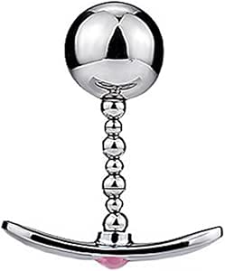 Adults Products Stainless Steel Butt Plug Anal Massager Spiral Beads