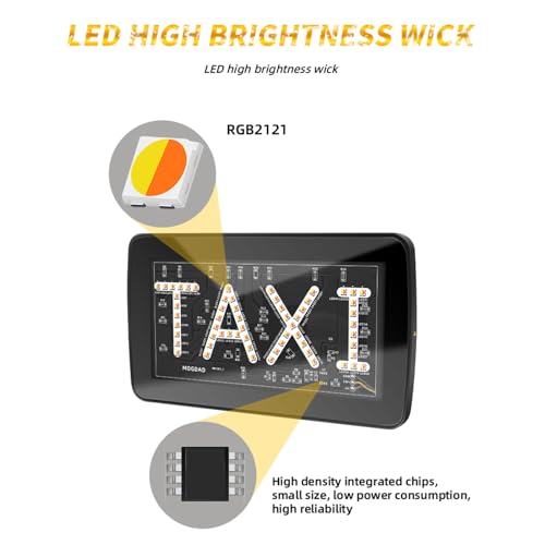 Panneau LED 12V haute luminosité à ventouse et base antidérapante - 7