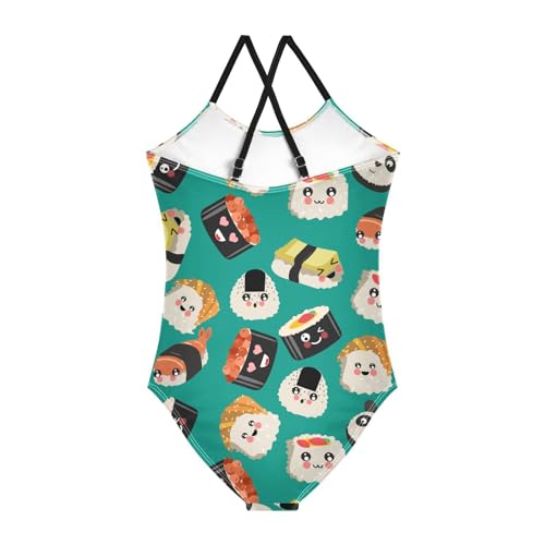 Image of Ollabaky Girls One Piece Swimsuit Bathing Suit Beachwear 3-10T