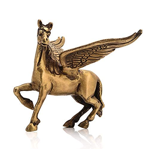 Finition antique laiton Flying Angel Pegasus pour briser la monotonie du bureau