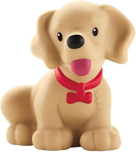 Pieza de repuesto para calendario de Adviento Fisher-Price Little People - GLK12 y DGF96 Figura de perro marrón de repuesto