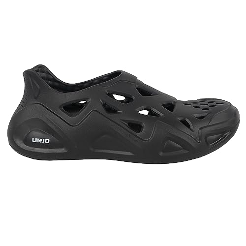 Image of URJO EZY Men's Clogs /Sandals with Adjustable Back Strap Ultra Soft & Flexibility Anti Skid Comfortable Waterproof Daily Mules Clogs /Sandals for Men