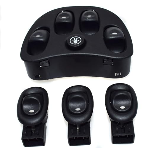 Bouton de commande de fenêtre électrique 92105254 pour vitre bloquée VT