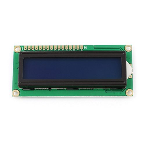 DealMux LCD Screen Module HD44780 Controller Blue Backlight 1602 Character