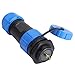 Produktbild IP67 Elektrokabelstecker, wasserdichte Luftfahrtkabel Kabelstecker Steckdose(2pin)