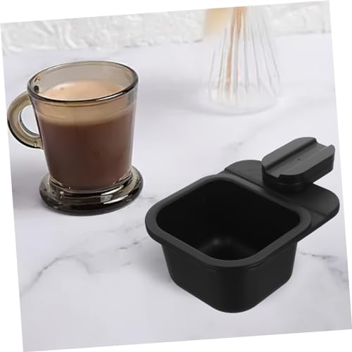 Cabilock bote de basura pequeño con clip para escritorio negro miniatura 6