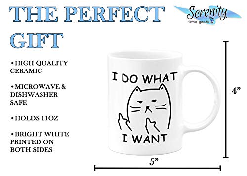 I-Do-What-I-Want-Cat-Funny-Coffee-Mugs-Christmas-Gifts-Tea-Mug-Ceramic-Cup-Gift-For-Wife-Mom-Daughter-Girlfriend-Grandma-Country-Rustic-Farmhouse-Style-Kitchen-Dcor