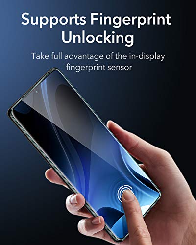 ESR Liquid Skin Screen Protector Compatível com Samsung Galaxy S21 Ultra (2021), Suporta Sensor de I