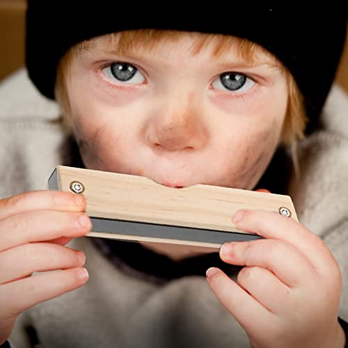 POPETPOP Lege Hout Harmonica Diatonische Harmonica Beginner Harmonica Mond Orgel Harp Voor Beginner Studenten… - Image 5
