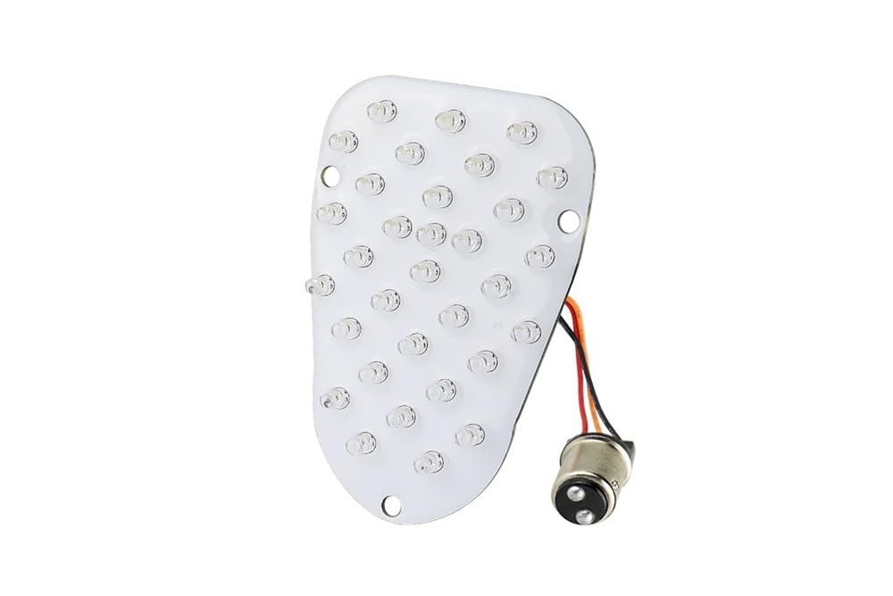 Feu arrière et feu stop à LED moto V-Star Road Star embase 1157 - 8