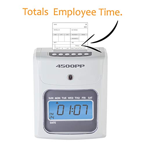 4500PP Calculating Time Clock, Small Business Bundle