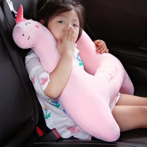 Almohada para niños de viaje con forma H y material terciopelo miniatura 6