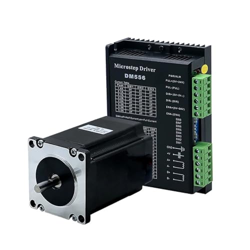 Moteur pas à pas 57hs76 et pilote TB6600 pour axe de fraiseuse à graver