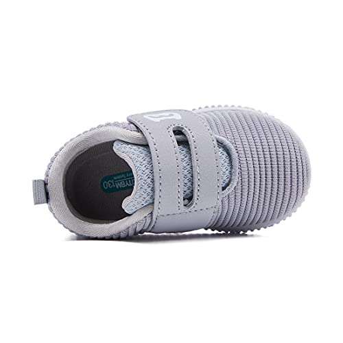 Bmcitybm 18FWLT011-GREY-130-N Baby Shoes Girl 6-12 Months Baby Walking Shoes Girls Boys Sneakers Infant Shoes 6 9 12 18 24 Months Grey Size 12-18 Months Toddler thumb #2