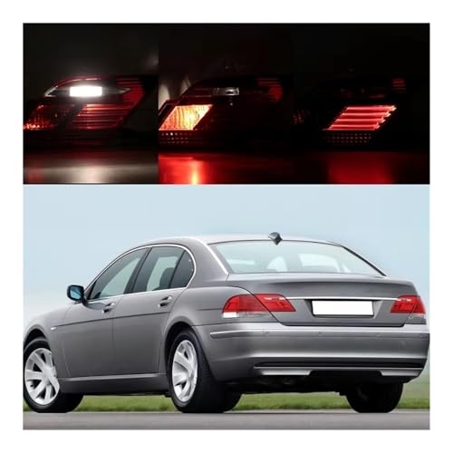 Feu arrière LED voiture Série 7 E65 E66 2005-2008 | Phares stop internes 63216938517 - 5