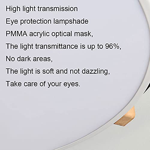 Lustre LED moderne pour plafond bas résolvant le manque de clarté - 6