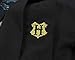 Harry Potter Magical Creatures Caped Blazer with Pockets-Large Black