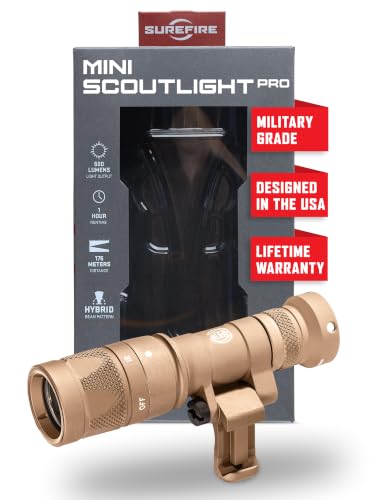 Image of SureFire Weaponlight LED - M340V-TN-PRO 250 Lumens 9,300 Candela - Tan
