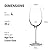 Luigi Bormioli Crescendo 20 Ounce. Bordeaux Wine Glasses, Set Of 4, Crystal SON-hyx Glass, Made In Italy.