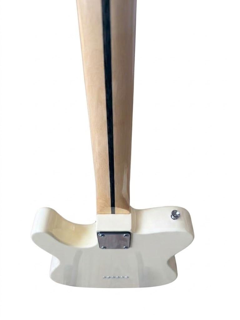 Chitarra elettrica dal corpo solido, manico in tiglio leggero e acero, 6 corde full size da 39" for esercitazioni for principianti prove con la band (Guitarra Electrica)