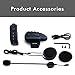 3 x V8 BT Interphone Bluetooth 1200M Series 6 Riders Casco Moto...