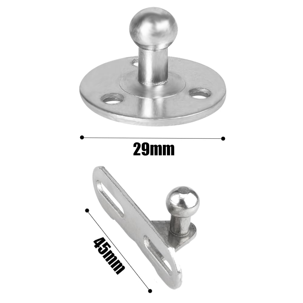 2 Pezzi molle a gas 200N pistoni per ante cucina, pistoncini per mobili, rallentatore per ante, con viti, per porte, armadietti, scaffali, carico massimo 20 kg (270 mm)