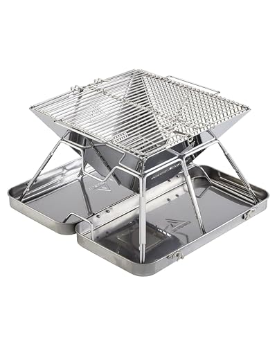 Groenberg Camping Grill Eldfell M Faltgrill Holz Kohle Faltbar Outdoor...