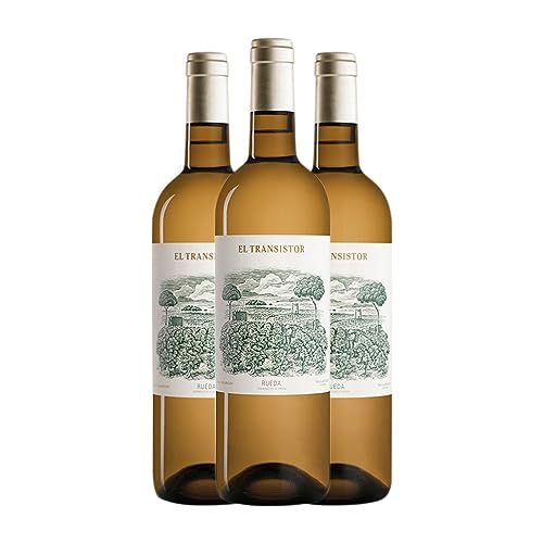 Telmo Rodríguez El Transistor Verdejo Rueda Crianza 75 cl Vino blanco (Caja de 3 Botellas de 75 cl)