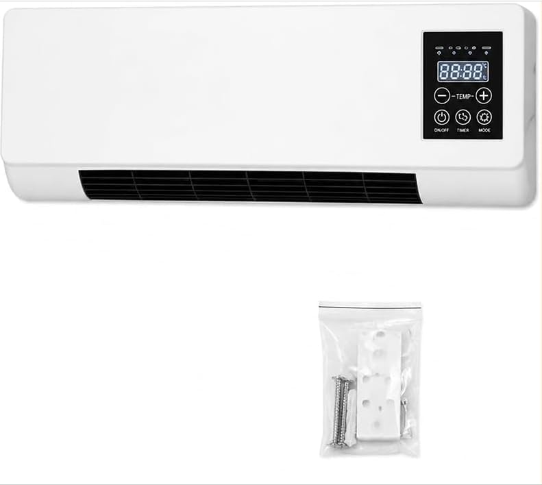 Klimaanlage - 2-in-1 Wandkühler Lüfter, Stecker & Spiel keine Installation, energieeffizienter Kühllüfter für Zuhause, Schlafzimmer und Büro