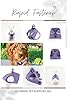 EcoBark Dog Harness - Teacup Dog XXXS Small Dogs - Step in Mesh No Pull Mini Body Vest Halter - Puppy Harness - Toy Breed Harness Vest Under 5 pounds lbs (XXXS, Lavender) #4