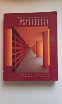 Paperback Study Guide to Accompany Matlin's Psychology, Second Edition Book