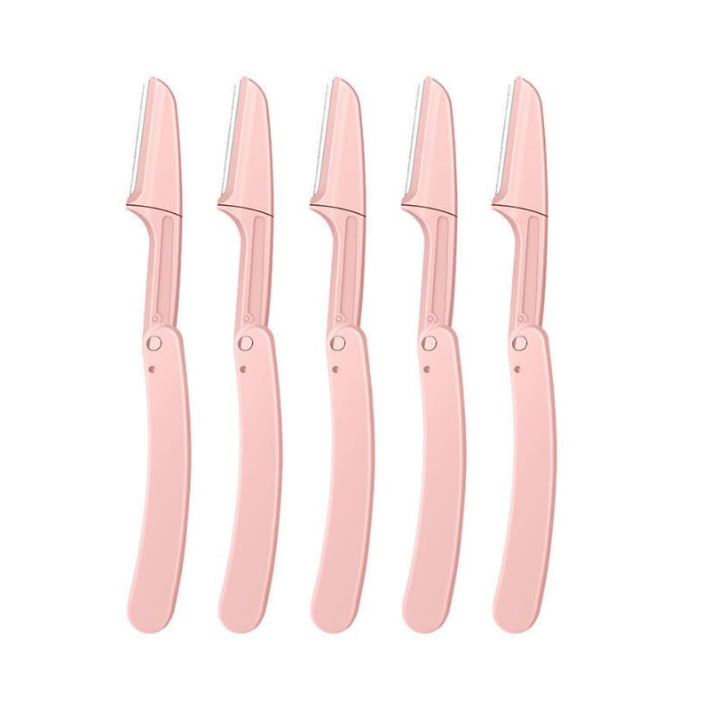 Miniatura 9 de Maquinilla de afeitar plegable (3 x 1 unidad), maquinilla de afeitar exfoliante multifuncional, rasuradora para la cara de las mujeres, maquinilla