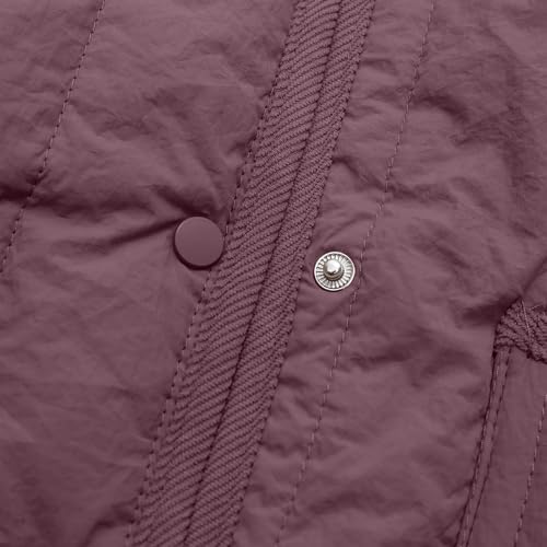 Kids Puffer Vest Lightweight V Neck Button Down Sleeveless Fall Jacket for Girls Winter Thermal Warm Cute Puffy Coat3