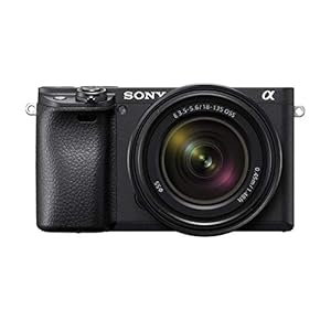 Sony Alpha a6400 Mirrorless Camera: Compact APS-C Interchangeable Lens Digital Camera with Real-Time Eye Auto Focus, 4K Video, Flip Screen & 18-135mm – E Mount Compatible Cameras ILCE-6400M/B