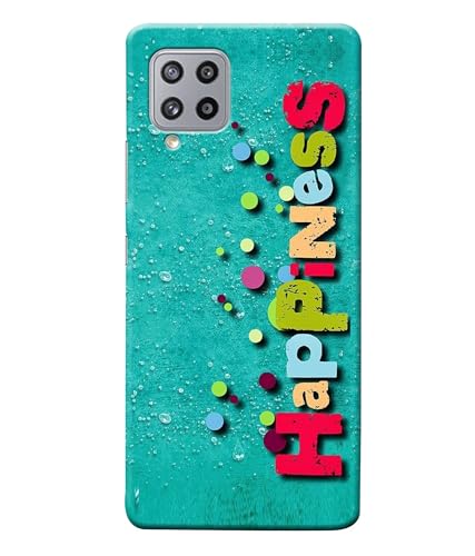 Image of Happiness Happy Printed Hard Back Case Cover Compatible for Samsung Galaxy M42 5G (Multicolor) - D1670