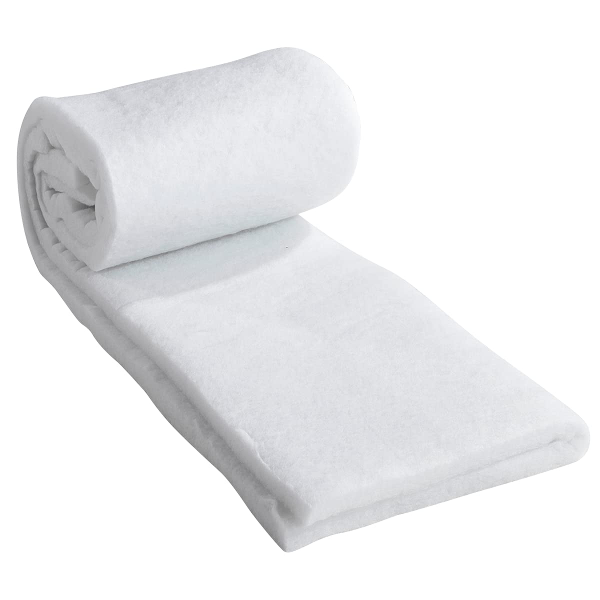 Deko-Schnee-Vlies-Rolle 300 cm lang, 4 cm hoch, 125 cm breit schwer entflammbar Winterdeko Weihnachtsdeko Kunstschnee