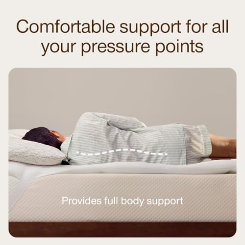 Image of Coop Home Goods Essence Down Alternative Mattress Topper King, Plush 2-Inch Gusset and Baffle Box Design for Even Support and Comfort, Premium Bed Topper for Pressure Relief, Oeko-TEX Certified
