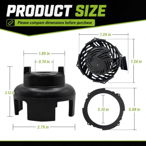 Image of Yinlowa 591139 Recoil Starter Pull Start Assembly with 593960 Start Cup