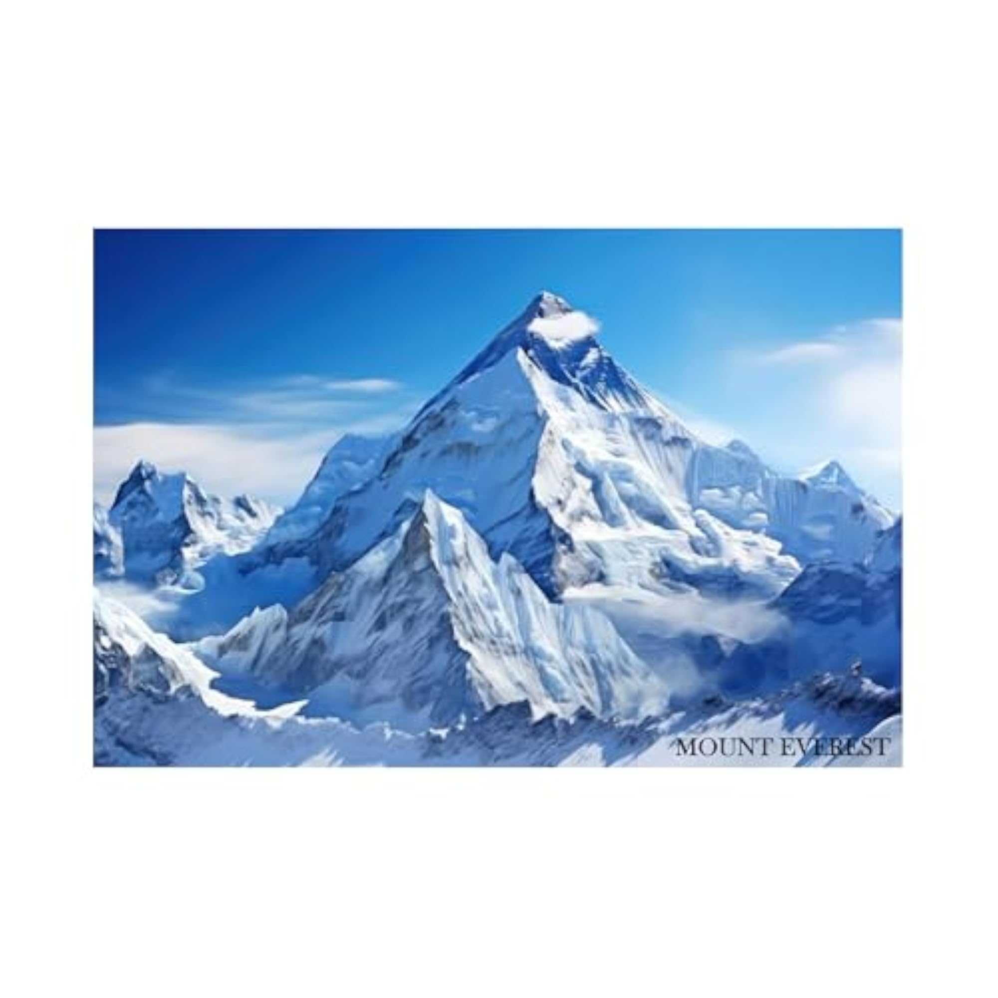 Mountain Poster | Wall Art for Strength and Positive Energy