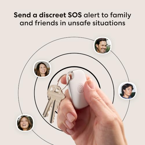 Image of Life360 Tile Pro - Powerful Bluetooth Tracker, Key Finder and Item Locator for Keys, Bags and More. Both iOS and Android Compatible. Phone Finder. 1-Pack (White)