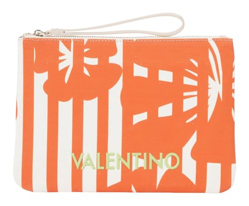Trousse de toilette Valentino Donna Soft orange imprimée pour femme
